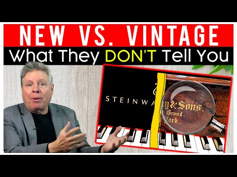New vs. Vintage Steinway: What They Don't Tell You