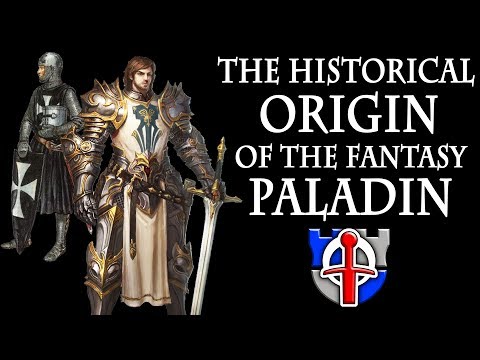 The historical origin of the fantasy PALADIN