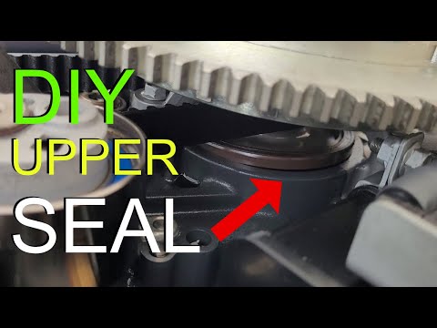 How To Change Upper Crankshaft Oil Seal Yamaha 115 Outboard (2014 & Up)