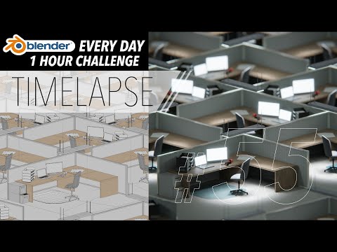 Instancing an Isometric scene using Geometry Nodes - Blender Every Day #55