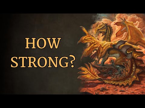How Strong is a Brass Dragon in D&D?