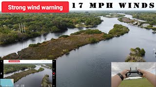 Mavic Mini how will it do in 17MPH winds + FPV
