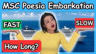 MSC Poesia Embarkation Day The Truth About Wait Times | ULTIMATE Guide!