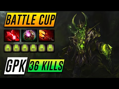 GPK PUGNA 36 KILLS - Battle Cup - Dota 2 Pro Gameplay [Watch & Learn]