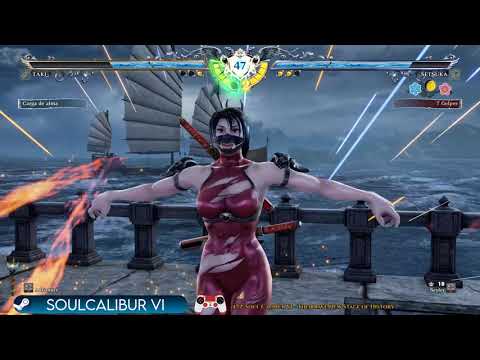 Soul Calibur VI (2.21) - Online casual - Adrianncr (Taki) VS Seyfer (Setsuka) (7/8)