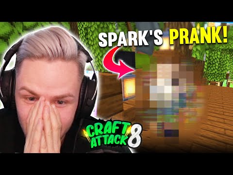 SparkofPhoenix pranks me in Craftattack... 😲