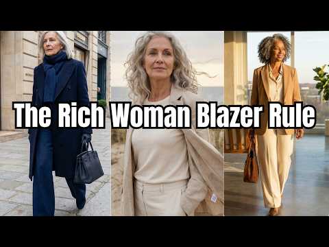7 Genius Blazer Styling Hacks for Women Over 50 to Look 10x More Expensive Instantly