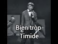 Johnny Hallyday   Bien trop timide  1961(vidéo originale)