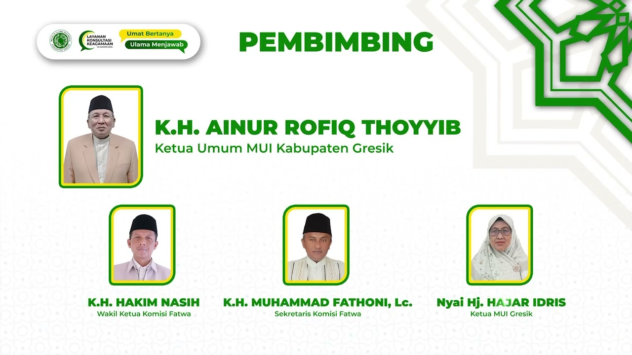 Program Layanan Konsultasi Keagamaan MUI Kabupaten Gresik