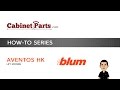 How to Install Blum Aventos HK