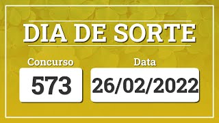 Capa de DIA DE SORTE 573