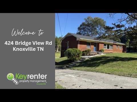 Newly Remodeled 3BR Basement Home | 2400 Sq Ft | 2-Car Garage | 424 Bridge View Knoxville 37914 property video