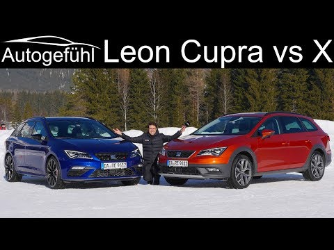 Seat Leon ST Cupra vs Leon X-Perience comparison REVIEW - Autogefühl