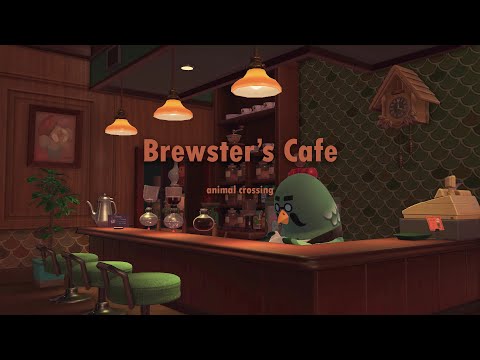3 Hours Brewster's Cafe - The Roost Music  to Study/Sleep/Relax to | Animal Crossing New Horizons