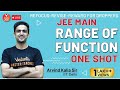 Range Of Function One Shot Refocus Revise Reward Arvind Kalia Sir Vedantu