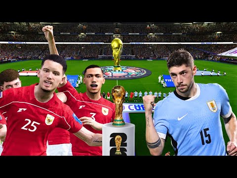 LIVE HARI INI ‼️ FINAL PIALA DUNIA | INDONESIA vs URUGUAY | J. HERDMAN BAWA GARUDA KE PUNCAK DUNIA