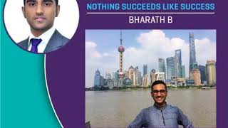 Bharath Balasubramanya proves that nothing succeeds like success