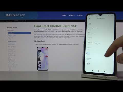 Default Notification Tones Presentation on Xiaomi Redmi 9AT
