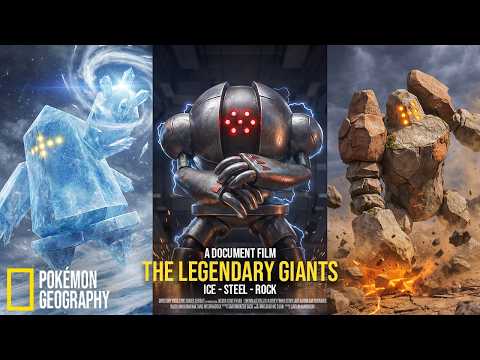 Real Life Pokémon - NatGeo: Mystery of the Regi Titans | Ice, Steel, and Rock (Pokémon Documentary)