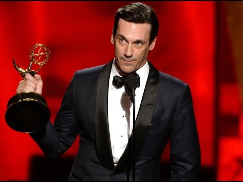 Jon Hamm wins Emmy Award for Lead Actor in a Drama Series at 67th Primetime Emmy awards