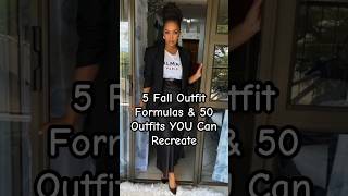 5 Early Fall Outfit Formulas YOU Can Recreate!