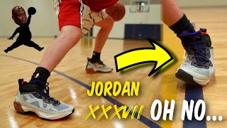 Air Jordan XXXVII 37 Performance Review! | Testing Michael Jordan’s NEW Basketball Shoes!