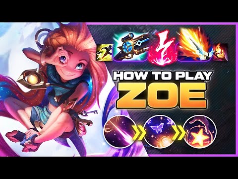 HOW TO PLAY ZOE SEASON 15 | S+ Build & Runes | Season 15 Zoe guide | League of Legends