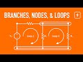 What Are Branches Nodes And Loops With Series And Parallel Components Basic Electronics