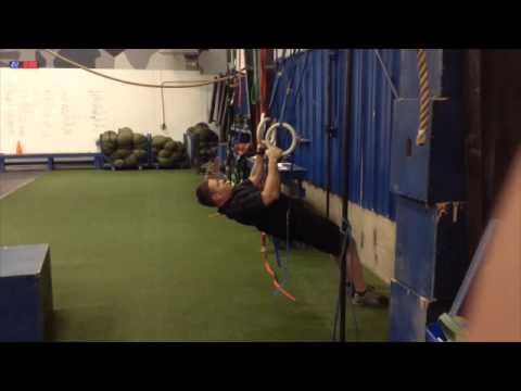 Eccentric Ring Horizontal Pull Up