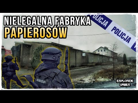 🔴 Nielegalna Fabryka Papierosów | ExploRide Urbex