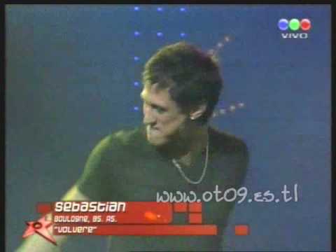 Operacion triunfo 2009: Sebastian Martingaste - Gala 1 - Volvere