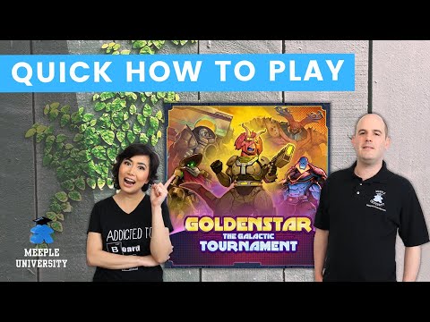 Goldenstar: the Galactic Tournament / Battle for Goldenstar - Quick How to Play