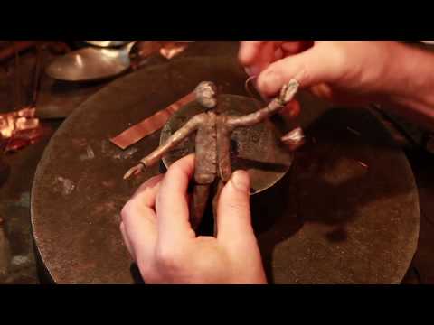 Anleitung zum Löten einer kleinen Kupfer-Handtasche