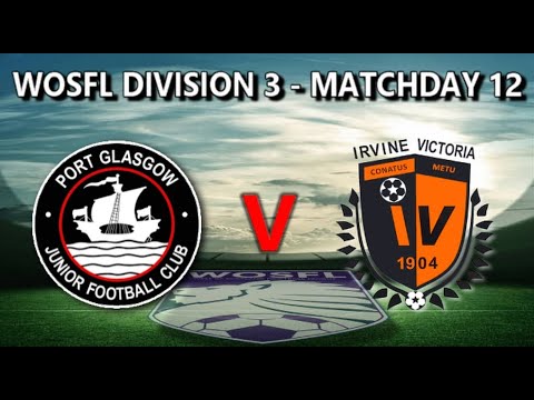 Port Glasgow 1 : Irvine Vics 2 - 28th October 2023