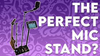 Video thumbnail for Is this STILL the best mic stand on the market? (On-Stage pedalboard mic stand review) by Cover Band Confidential
