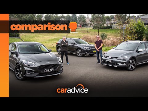 Volkswagen Golf Alltrack v Ford Focus Active v Subaru XV comparison | Best small SUV crossover