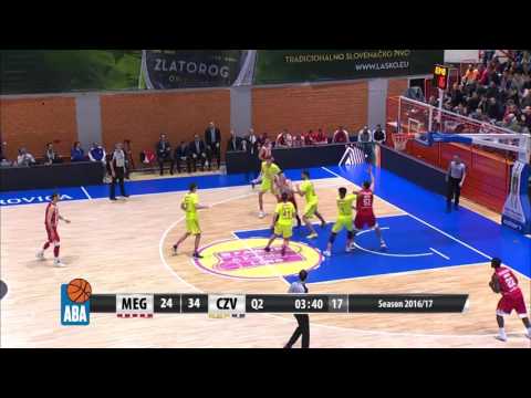 ABA Liga 2016/17 highlights, Round 17: Mega Leks - Crvena zvezda mts (9.1.2017)