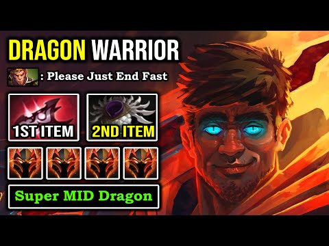 CRAZY FAST PUSH MID DK 7.26 Boss First Item Armlet 20Min GG with Brutal DMG 100% ALL Enemy DotA 2