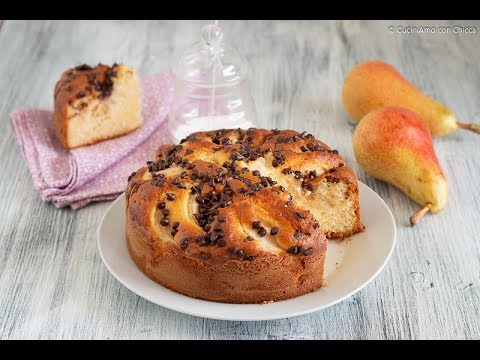 Torta allo Yogurt pere e Cioccolato