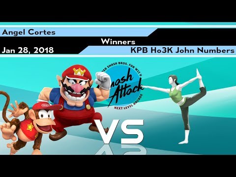 SmashAttack 24 - [Winners] Angel Cortes vs KPB Ho3K John Numbers