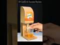 Cold Drink Fountain Machine From Cardboard Diy Craft Schoolproject