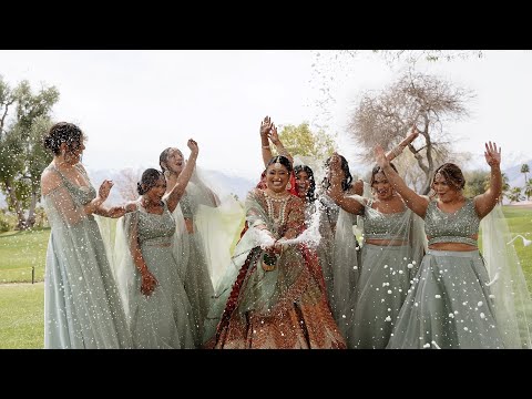SDE Payal & Raj | The Westin Rancho Mirage Golf Resort & Spa, Palm Springs | Crazy Hindu wedding