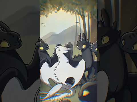 How Did Toothless Become the Alpha of All Dragons? #toothless #nightfury #dragon #mythology #shorts