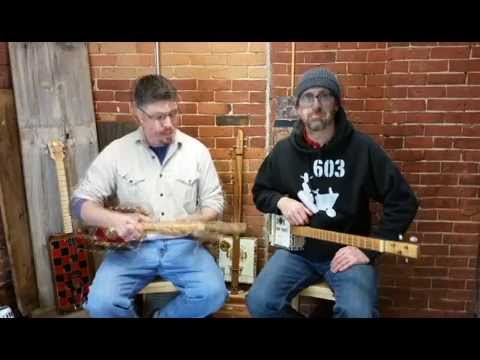 How to Tune a 3-string Cigar Box Guitar to Open G GDG - GTDB Videos gtdb.org
