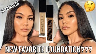 NEW ANASTASIA BEVERLY HILLS FOUNDATION &amp; POWDER FIRST IMPRESSION | jashaydee aaliyah