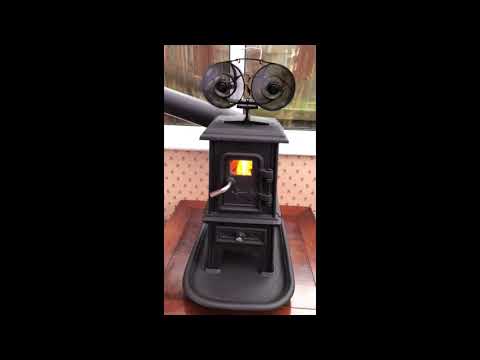 PIPSQUEAK up and running…. Superb little wood stove !