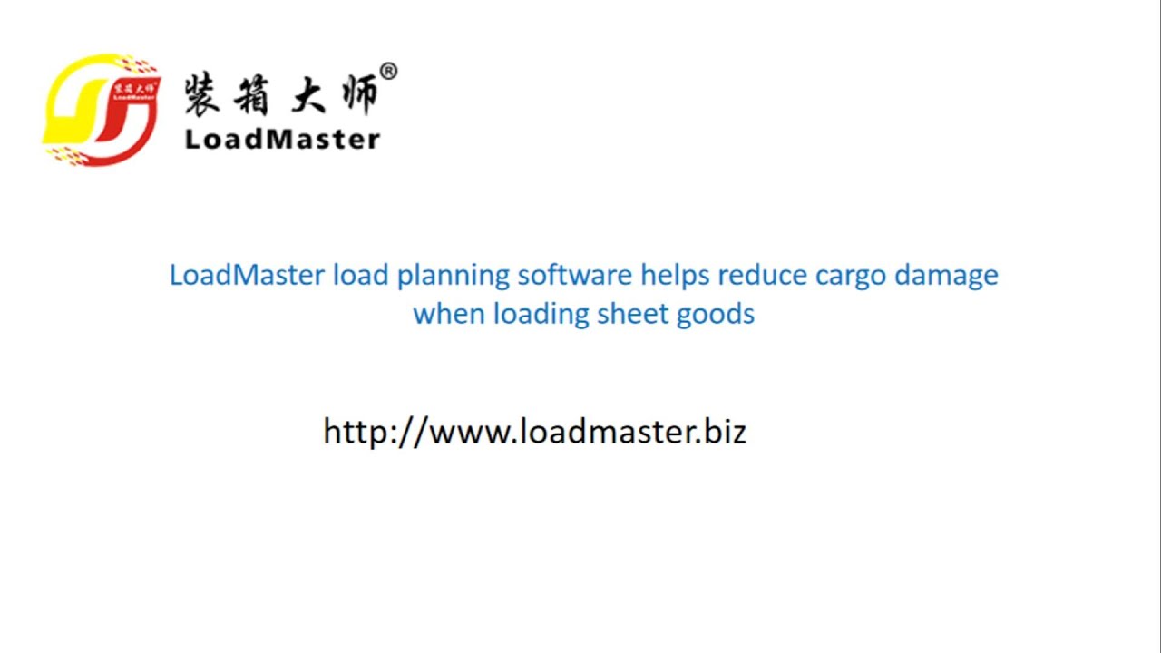 LoadMaster load planning software helps reduce cargo damage when loading sheet goods