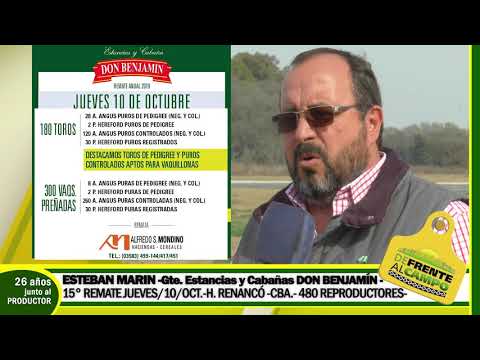 DE FRENTE AL CAMPO junto al SECTOR PRODUCTIVO PAMPEANO-