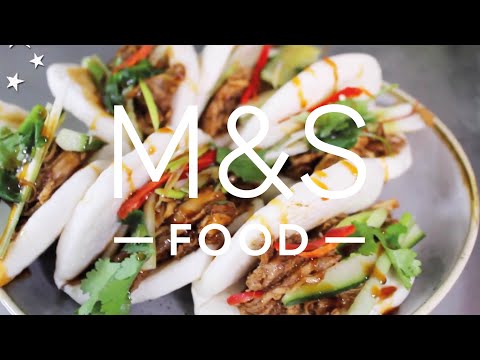 Chris' Sticky Shredded Turkey Bao Buns | Chris' Christmas Turkey Tips | M&S FOOD