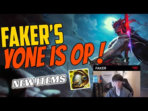 [Faker Streams] - Faker's YONE Is OP - Mid vs Anivia - Challenger Plays - New Items - Season 11